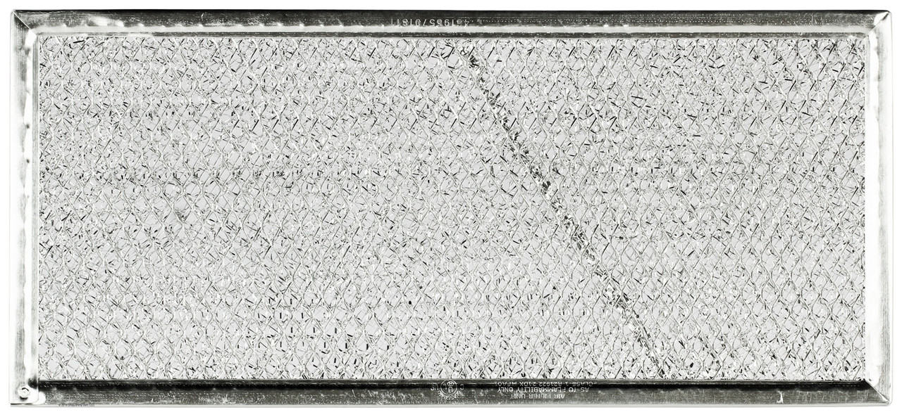 Oven W10208631A Grease Filter
