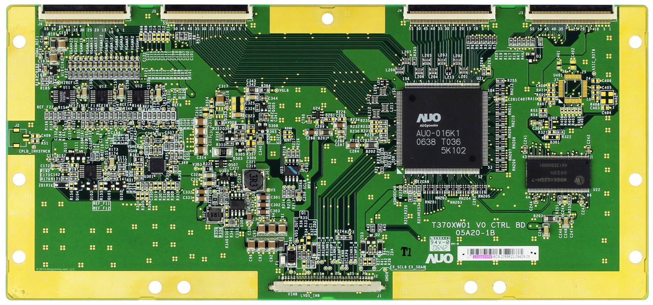 AUO 55.37T02.023 (05A20-1B, T370XW01 V0) T-Con Board
