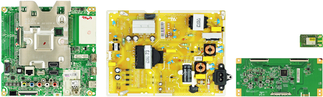 LG 50UK6500AUA.AUSJLOR Complete LED TV Repair Parts Kit