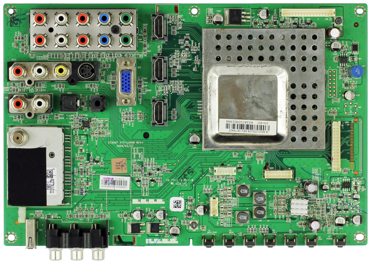 Toshiba 75014225 (STA40T VTV-L4008) Main Board for 40RV525R