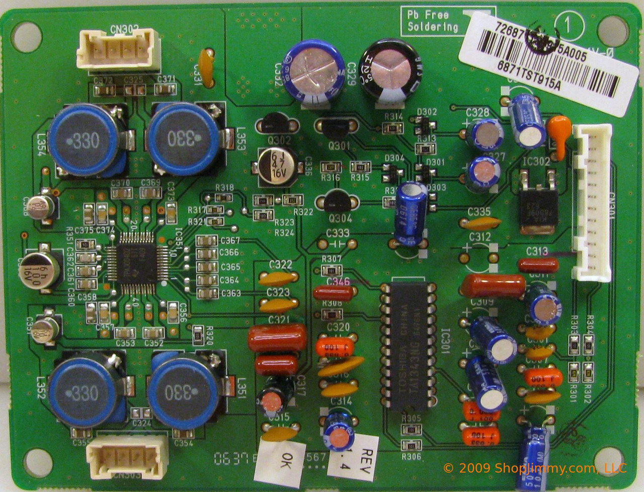 Sony 1-789-200-11 (6870TC11S11/B) L Board