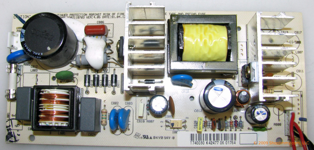ViewSonic 2202118703 (JT178/188A62) Power Supply for VE175