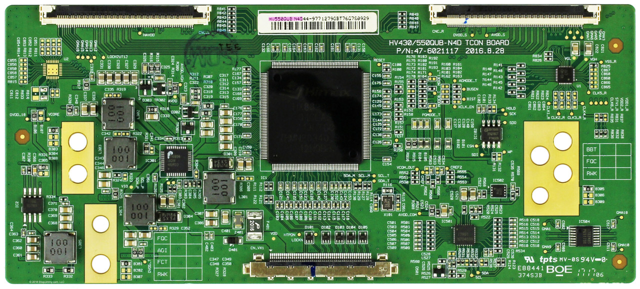 Philips HV550QUB-N4D T-Con Board