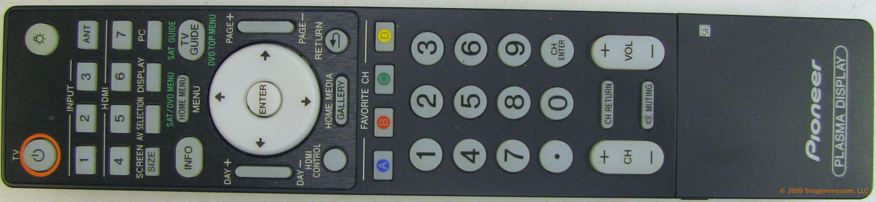 Pioneer AXD1549 Remote Control