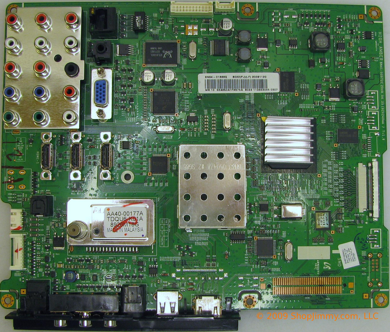 Samsung BN94-01666Q (BN41-00972B) Main Board for LN32A650A1FXZA