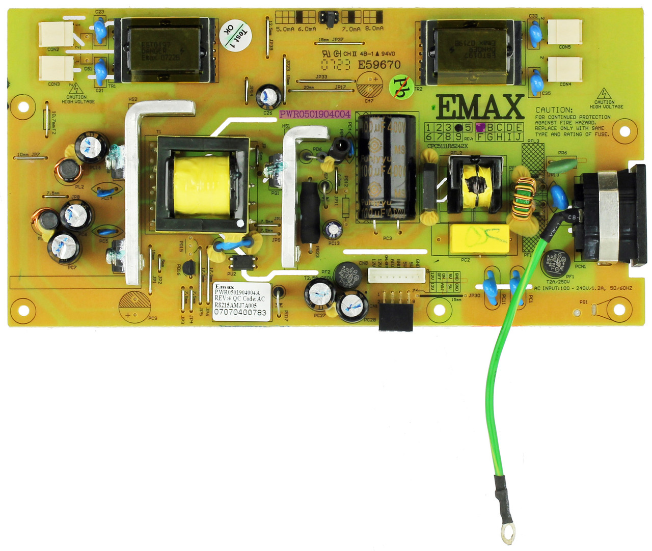 X2Gen PWR0501904004A Power Supply/Backlight Inverter for MG19K