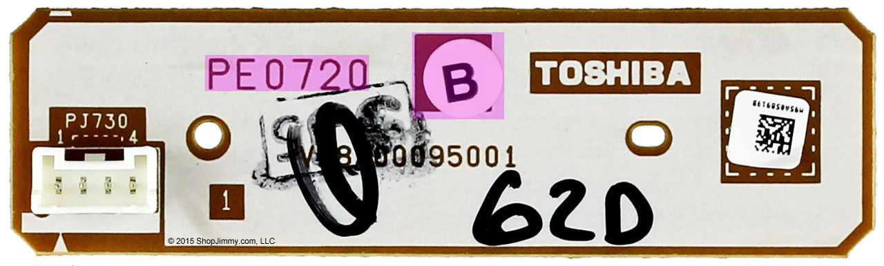 Toshiba 75014693 (PE0720B, V28A00095001) Keyboard Controller