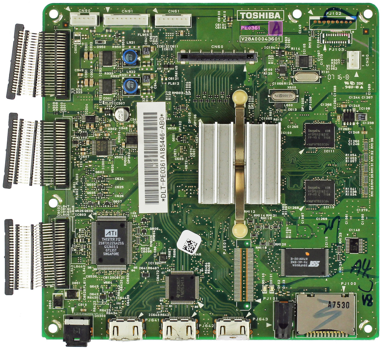 Toshiba 75007222 (PE0361A) Seine Board