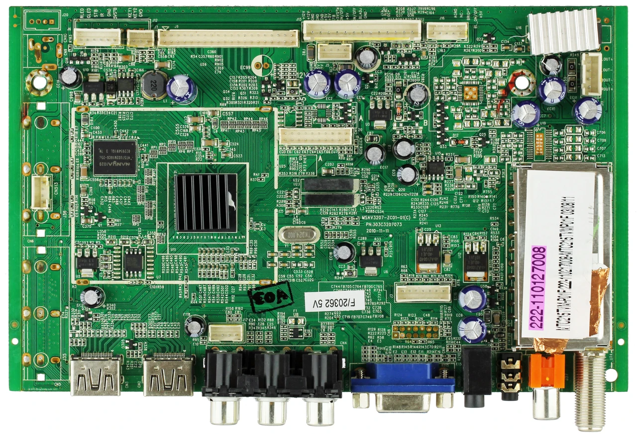 Westinghouse 222-110127008 Main Board for VR-3215