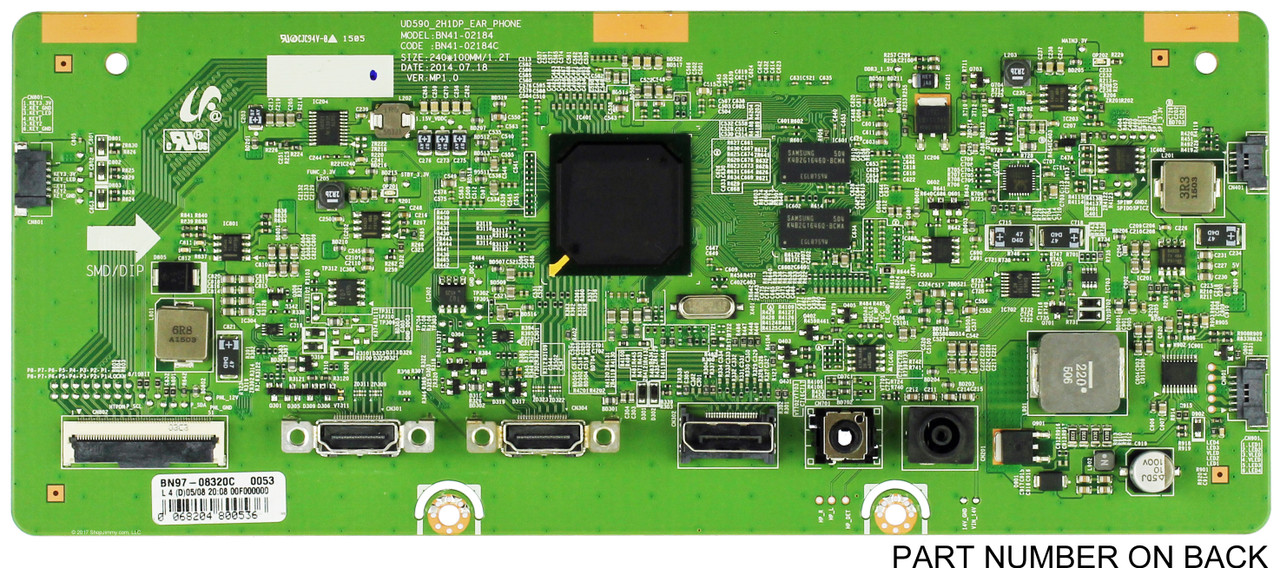 Samsung BN94-07403Q Main Board for LU28D590DS/ZA