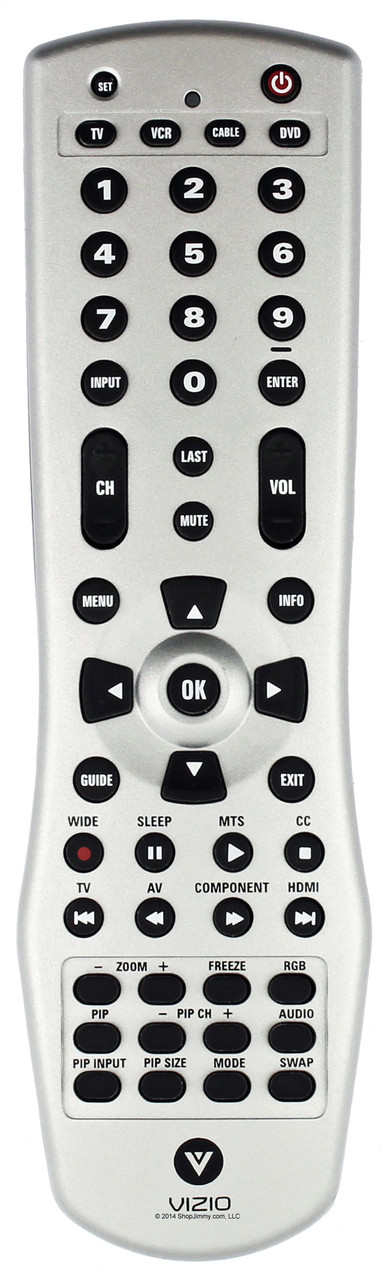 Vizio 6150BC0-R Remote Control