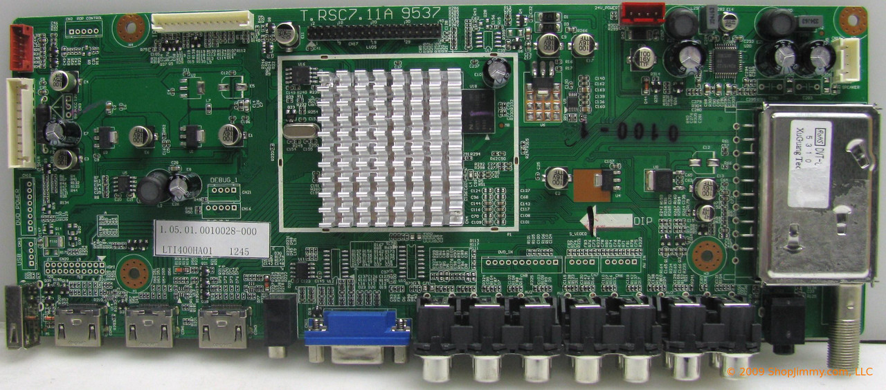 Westinghouse 107100700100 Main Board for VR-4085DF Version 1