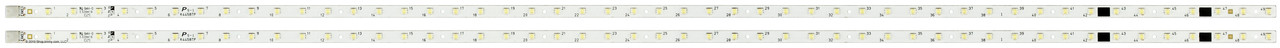 Sharp RUNTK4458TPZZ K4458TP E329419 LED Backlight Bars/Strips (2)