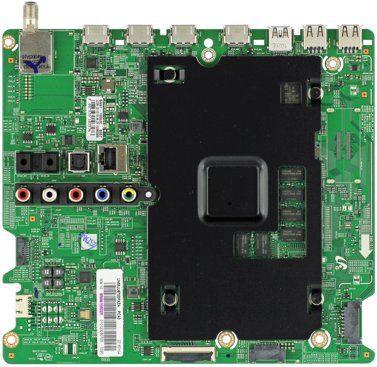 Samsung BN94-10522P Main Board for UN55JU670DFXZA (Version US04)