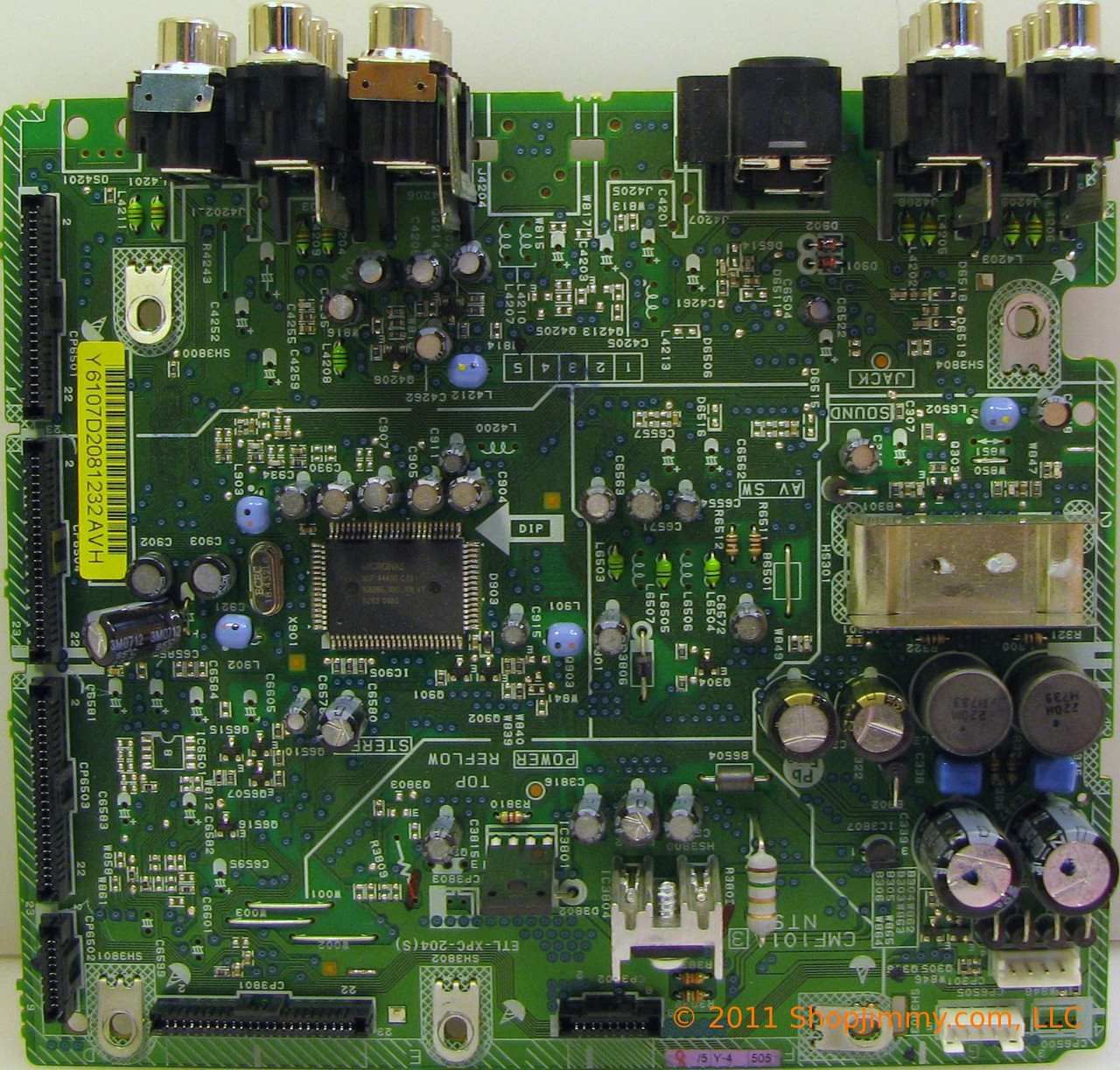Sharp A50E02ED20 (CMF101A) AV Assy Board