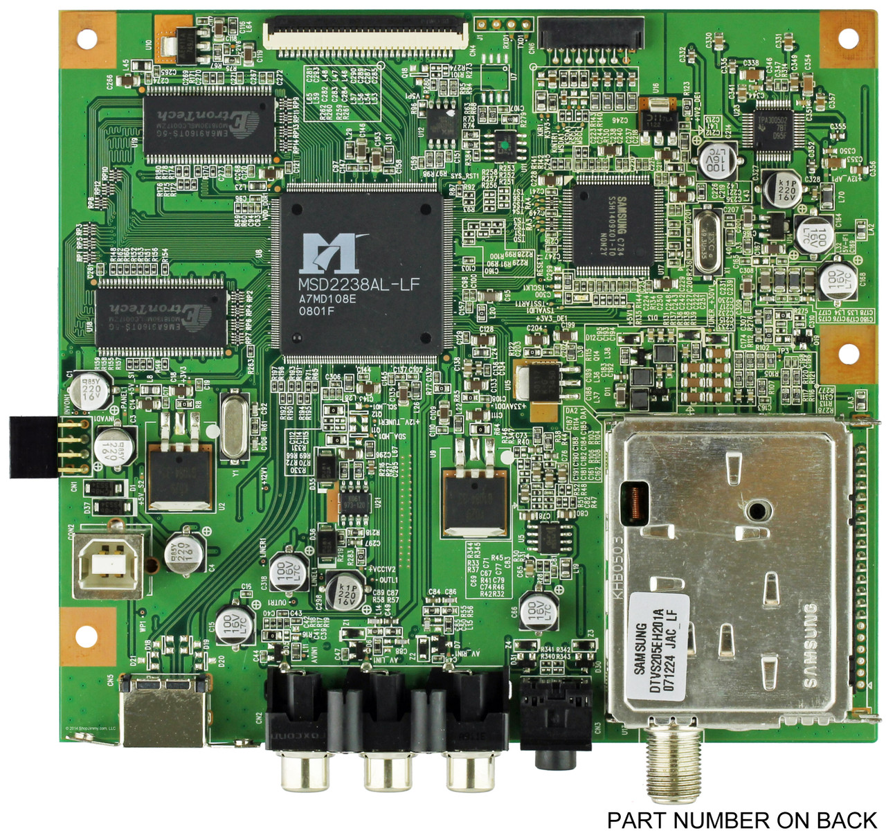 Westinghouse 35-D024390 Main Board for PT-16H120S