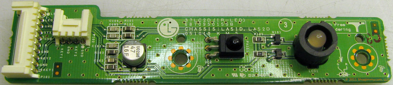 LG 68709S0155B IR Led Board