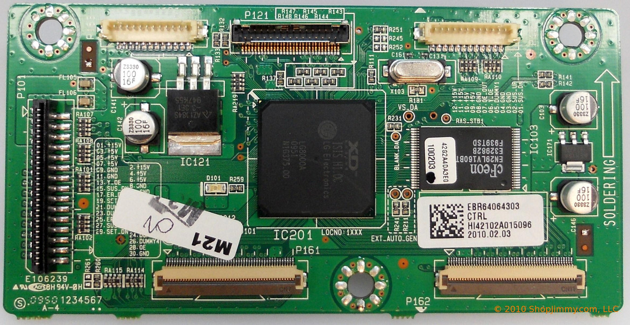 LG EBR64064303 (EAX60770101) Main Logic CTRL Board