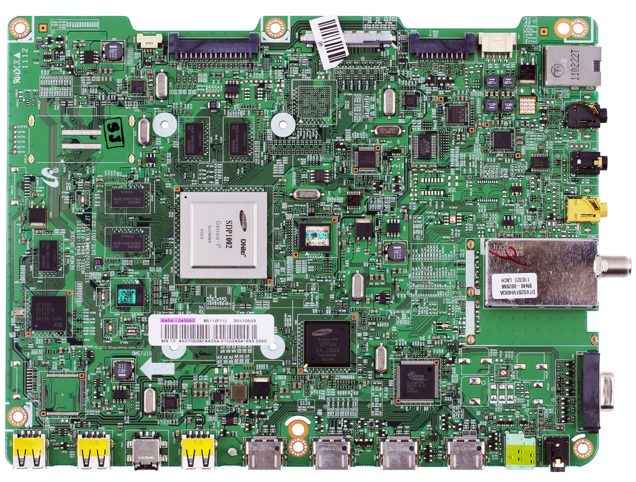 Samsung BN94-04355G Main Board for UN46D7050XFXZA