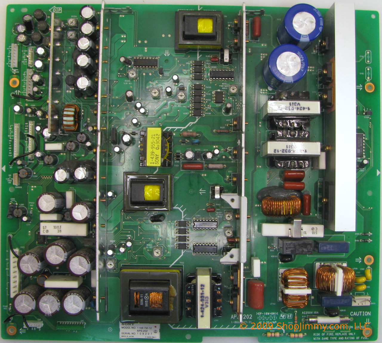 Sony 1-468-794-21 (1-860-317-11, APS-202) Power Supply Unit