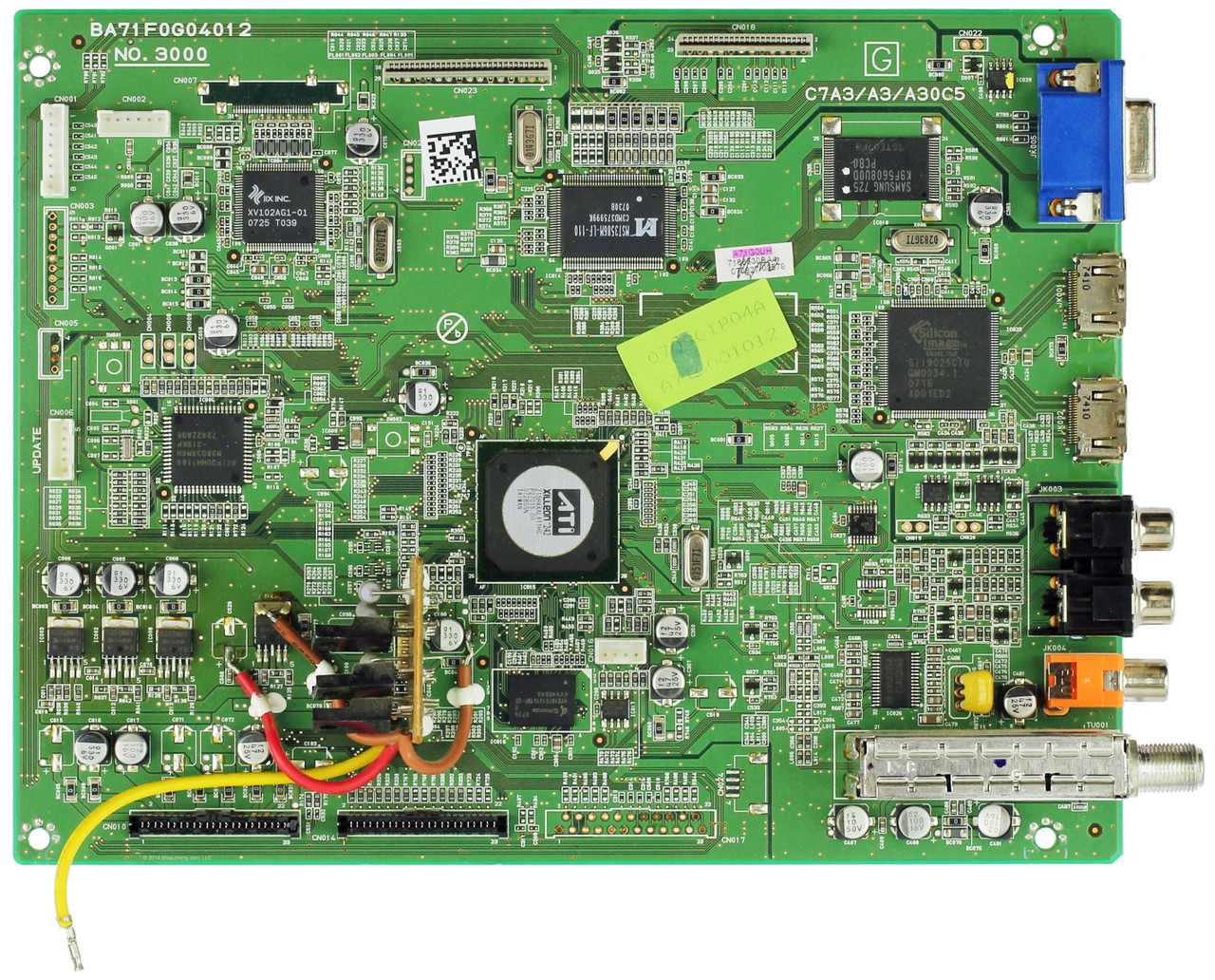 Sylvania A71G0UH (BA71F0G04012) Main Digital CBA Version 1
