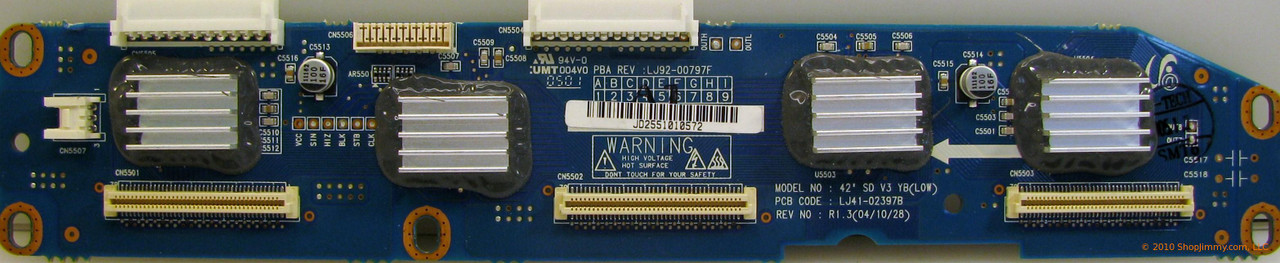 Samsung LJ92-00797F Lower Y Scan Drive