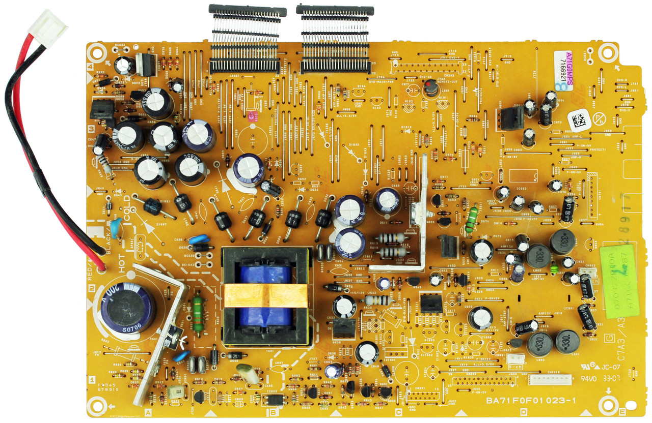 Sylvania A71G0MPS (BA71F0F01023-1) MPS Board for LC370SS8