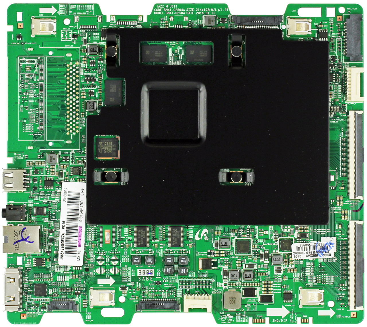 Samsung BN94-10763B Main Board for UN65KS800DFXZA (Version AA02)