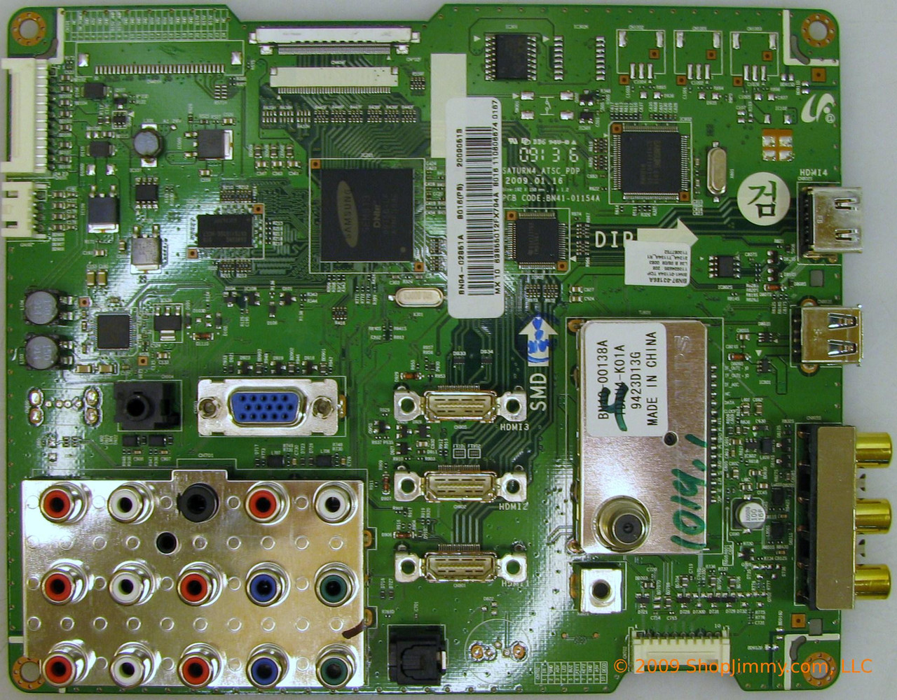 Samsung BN94-02851A (BN41-01154A) Main Board for PN63B550T2FXZA