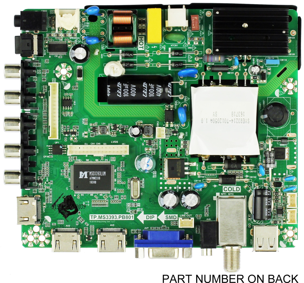 Element E17014-SY Main Board / Power Supply for ELEFW3916 (SEE NOTE)