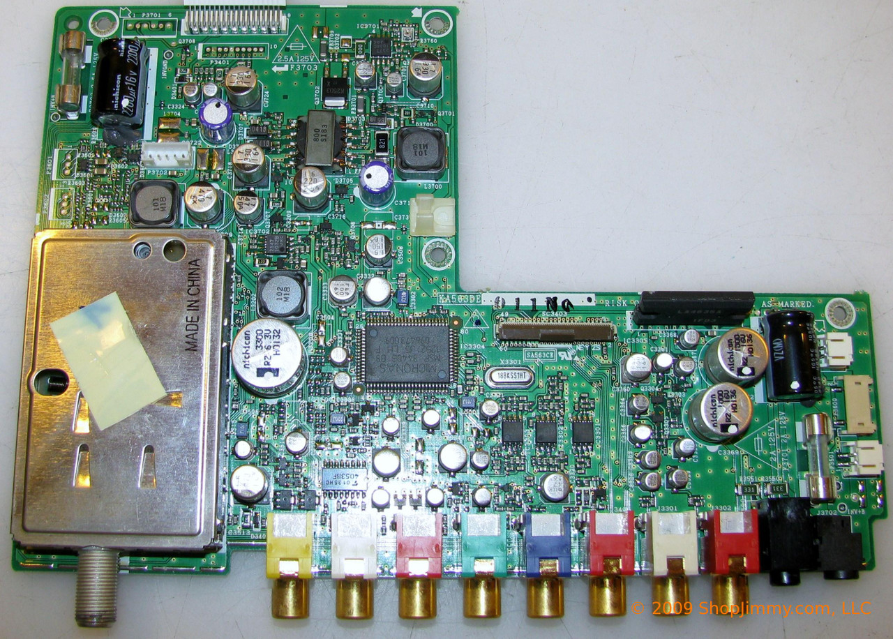 Sharp DUNTKA563DE01 Terminal Board