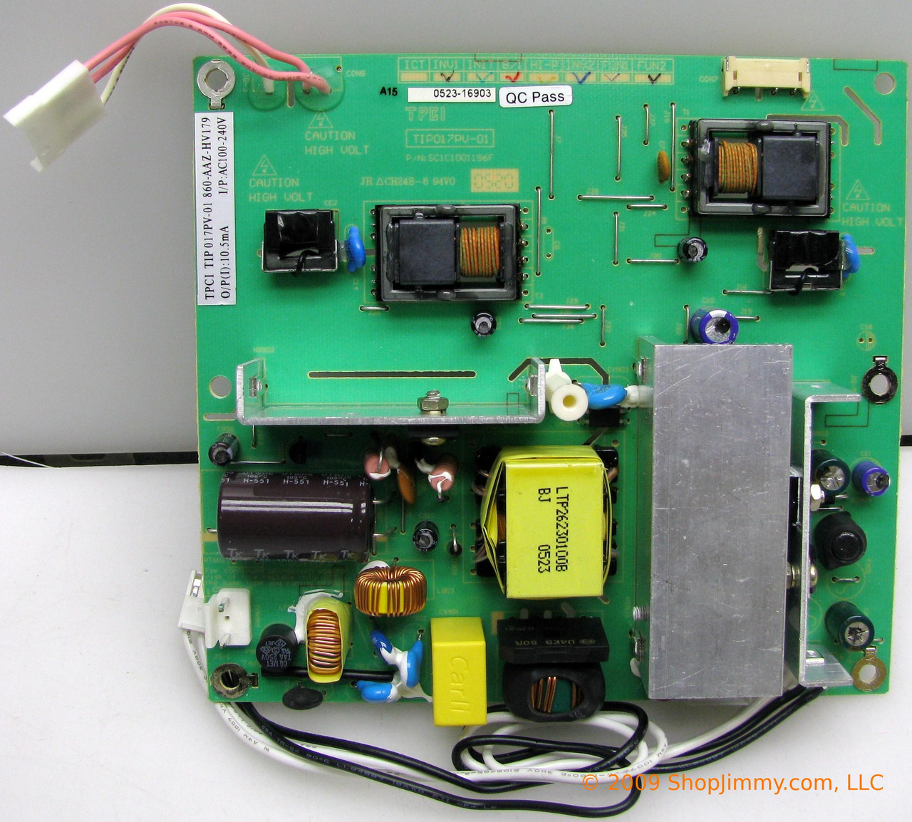 Proview 860-AAZ-HV179 Power Supply / Backlight Inverter