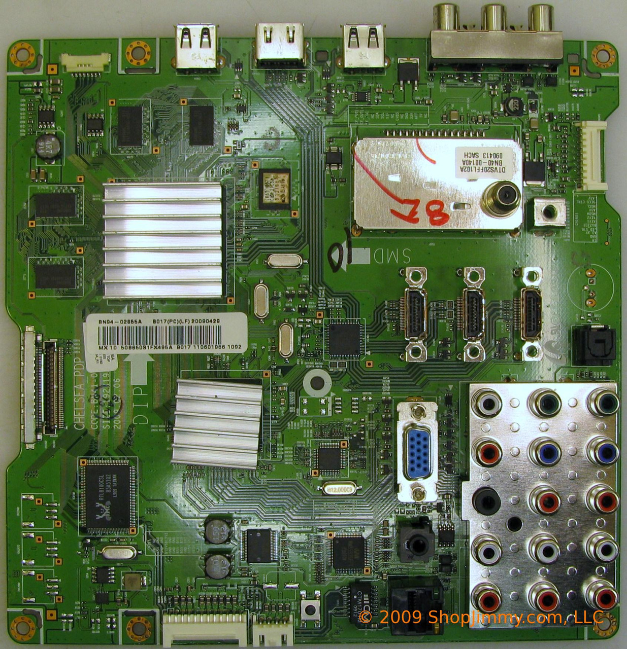 Samsung BN94-02855A (BN41-01153A) Main Board for PN50B650S1FXZA