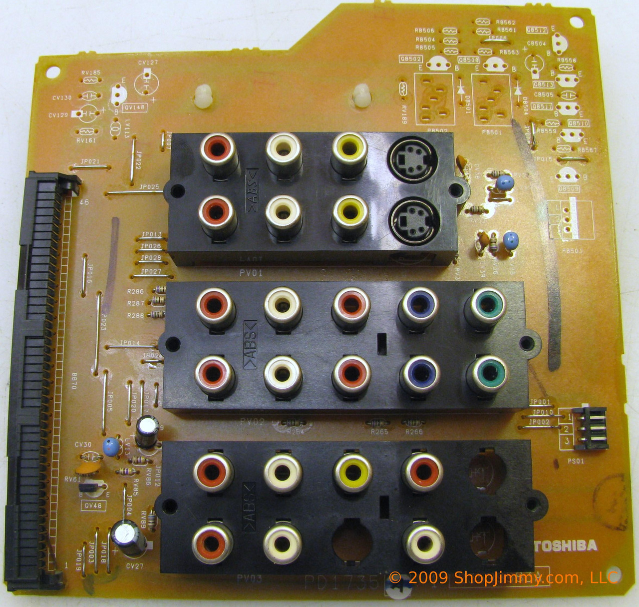 Toshiba 23761995 (PD1735A, 23599983A, 23547592) A/V Board