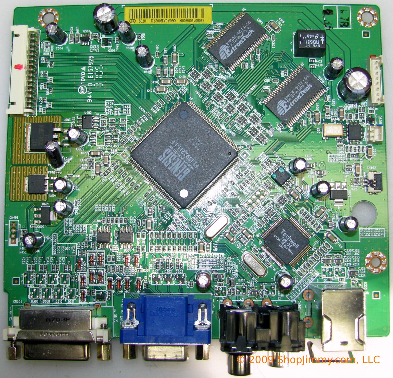 Gateway 790801300A00R Main Board for FPD2275W LP2207