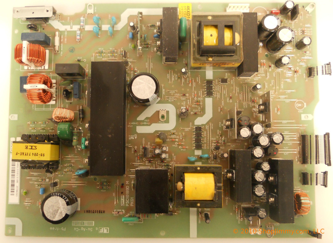 Sharp RDENCA204WJQZ (PSC10189D, 52D808T701) Power Supply Unit