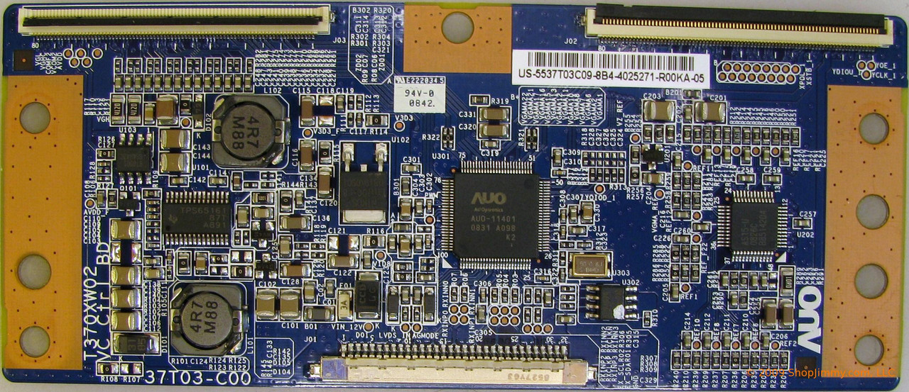 AUO 55.37T03.C09 (T370XW02 VC Ctrl BD, 37T03-C00) T-Con Board