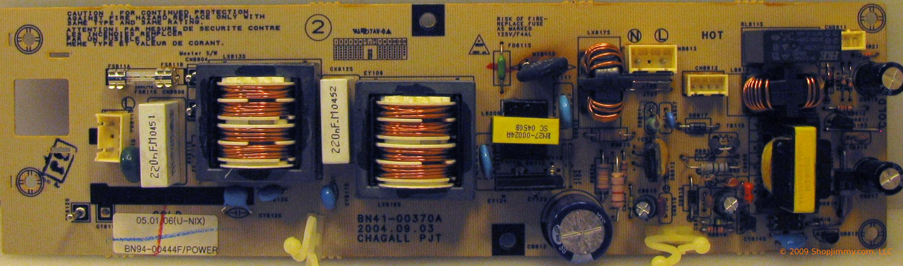 Samsung BN94-00444F Sub Power Supply for CK40PSNB 403T