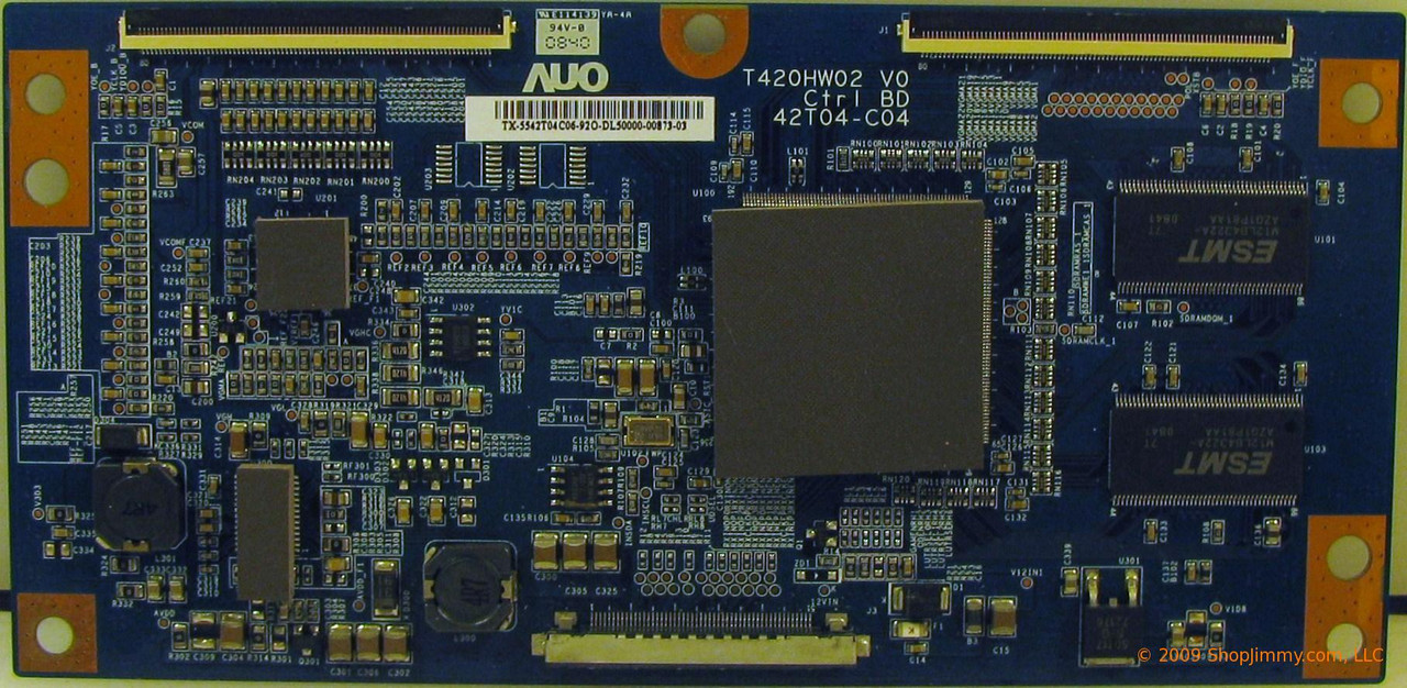 Dynex 55.42T04.C06 (42T04-C04) T-Con Board for DX-L42-10A