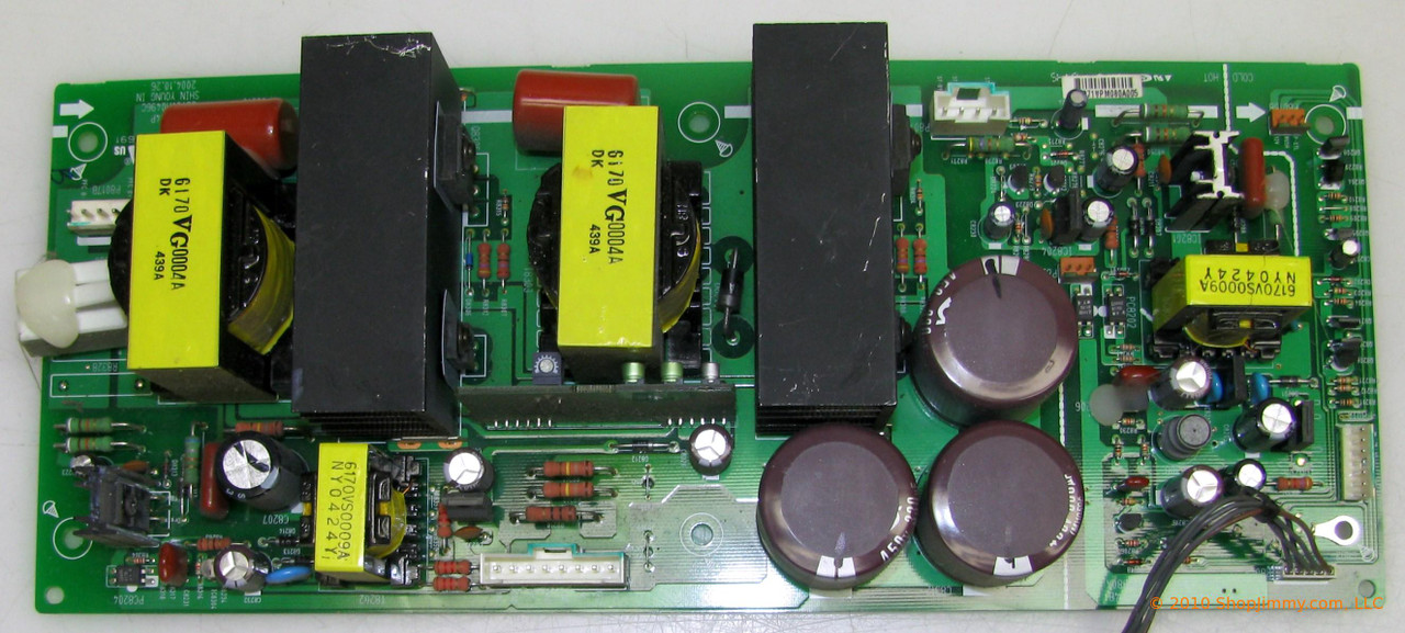 LG 6871VPM080A (3501V00194B) Power Supply for DU-60PY10