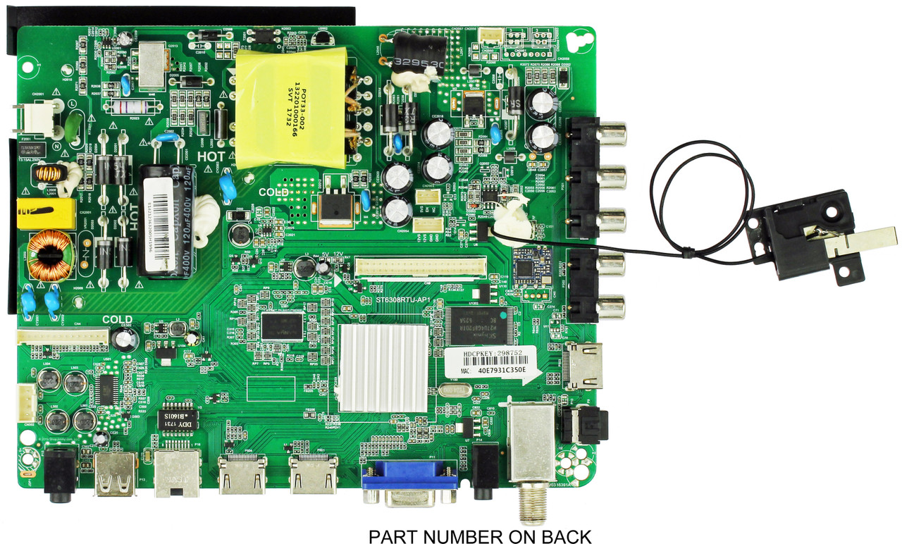 Element E17137-3-ZX Main Board/Power Supply for ELSW3917BF (F7C4M serial)