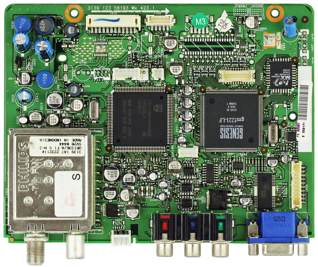 Philips 313918863581 CBA Fam Board for 23PF8946/37