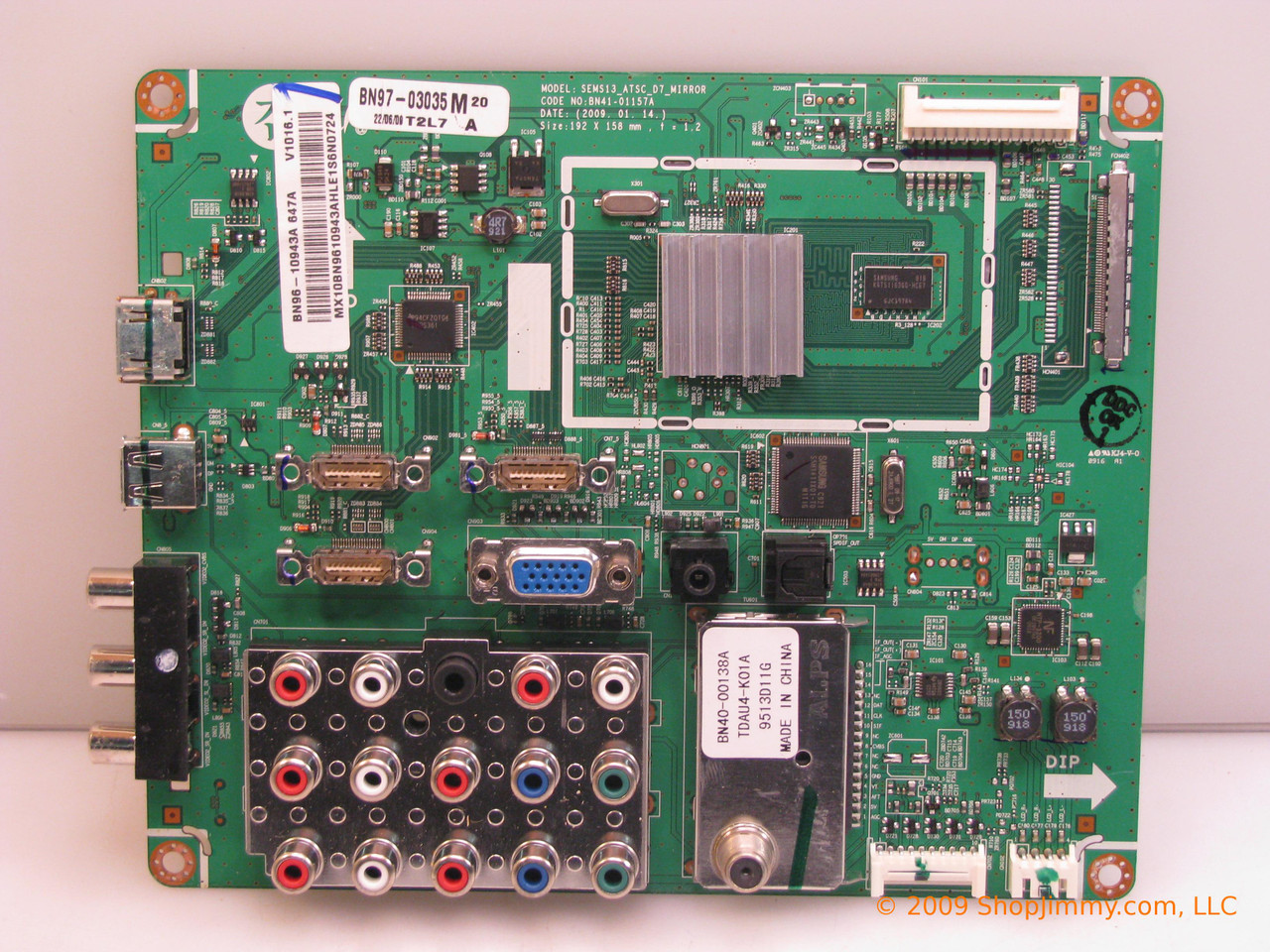 Samsung BN96-10943A (BN41-01157A) Main Board for LN46B550K1FXZA
