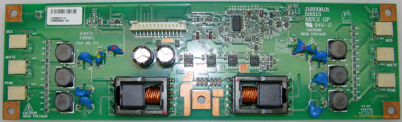 J19I008.01 (500113, FR4-86-PY) Backlight Inverter