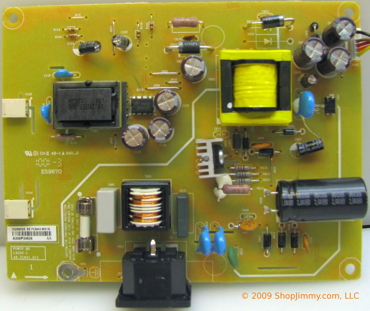 Lenovo 55.7C603.001G Power Supply / Backlight Inverter for L1711PC