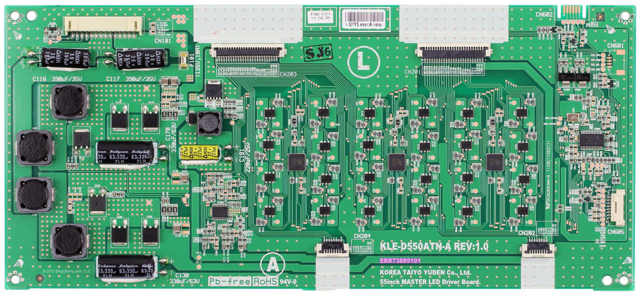 LG EBR73889101 (KLE-D550ATN-A) Left LED Driver
