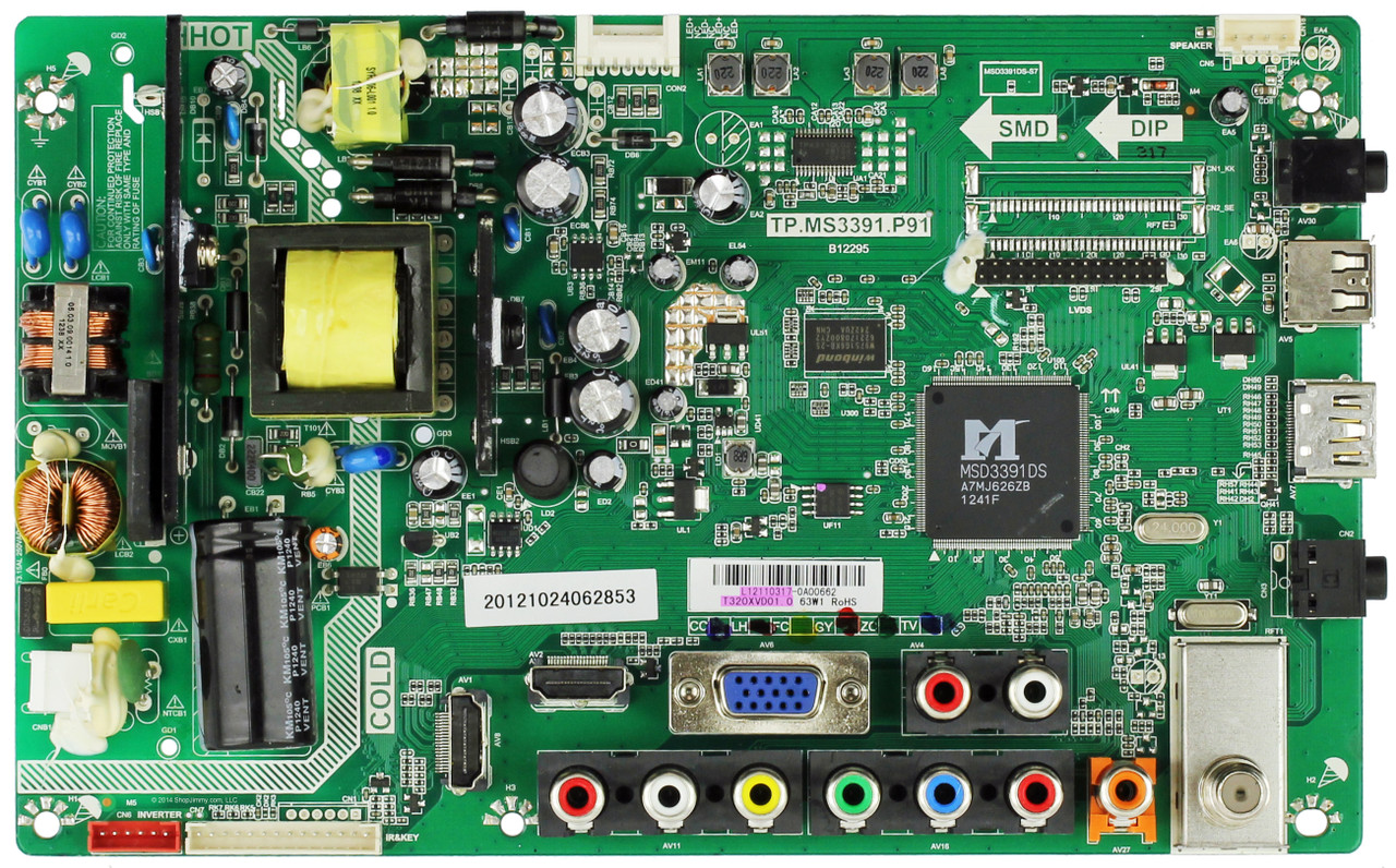 Element L12110317 Power Supply / Main Board for ELEFW327