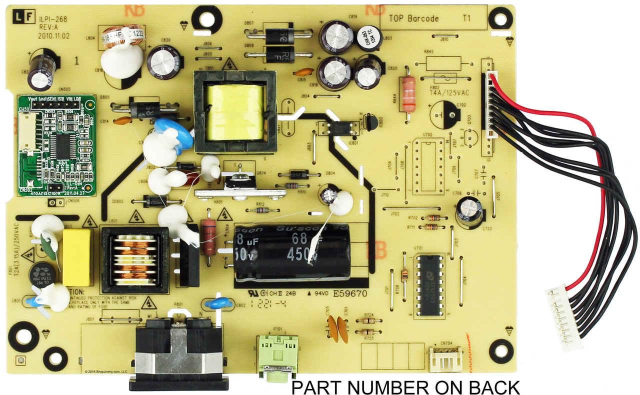 Viewsonic 79E21140060DR (491A013V1400R) Power Supply for VA2231WM-LED