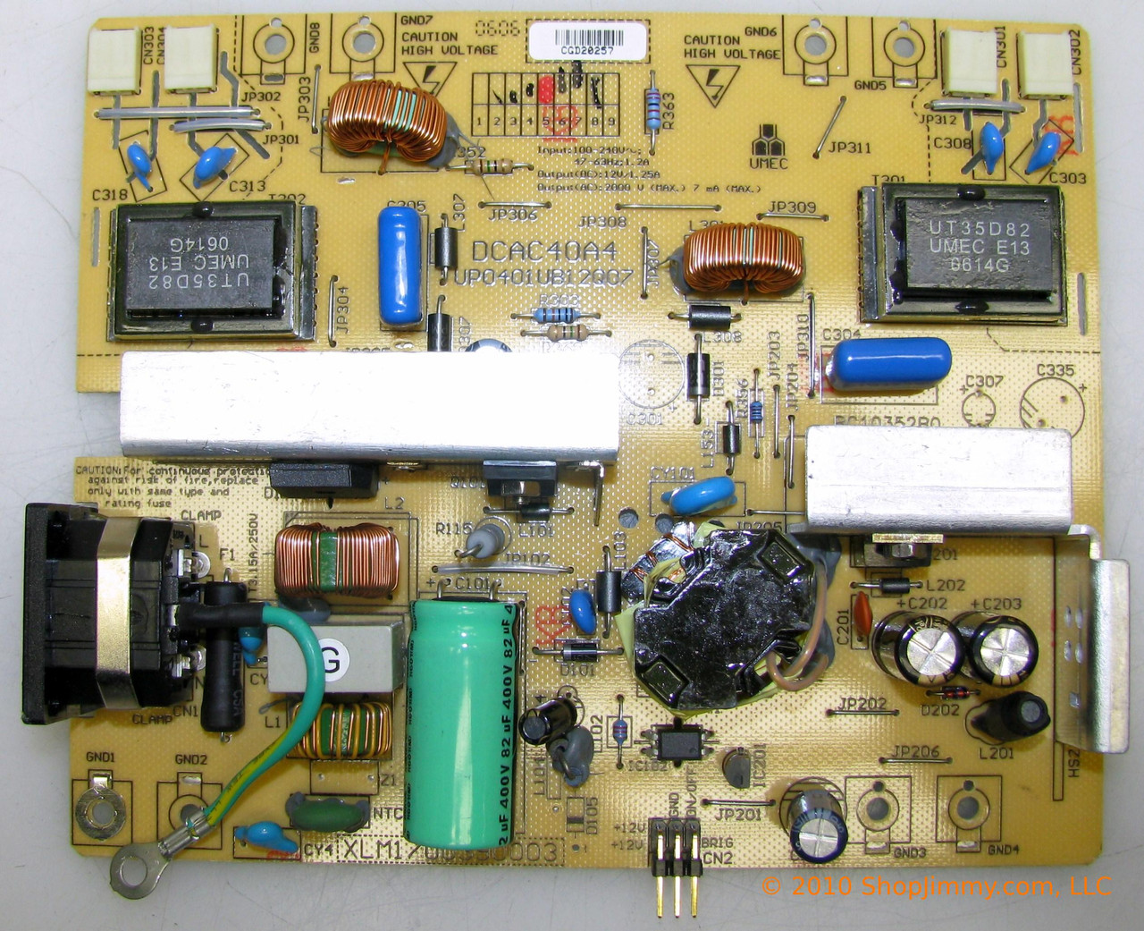 ViewSonic DCAC40A4 Power Supply / Backlight Inverter