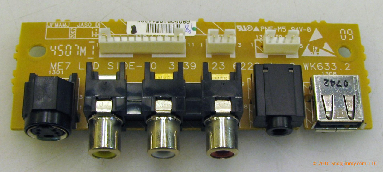 Philips 313926805071 (31391236229.1v2 WK633.2) Side AV Input